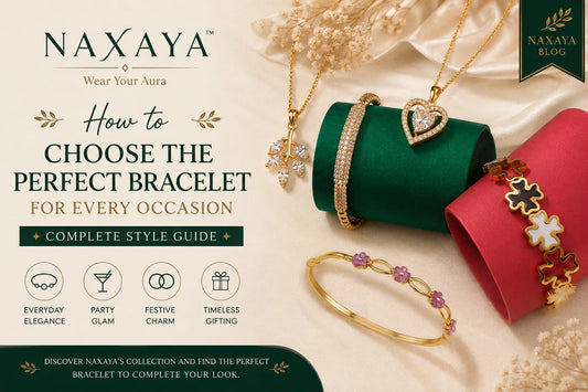 Top 10 Artificial Jewellery Trends for Women in 2026 featuring elegant bracelets, earrings, necklaces and fashion accessories by NAXAYA.