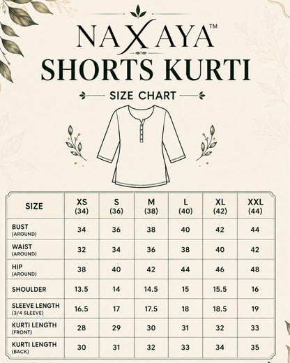Maroon V-Neck Cotton Kurti