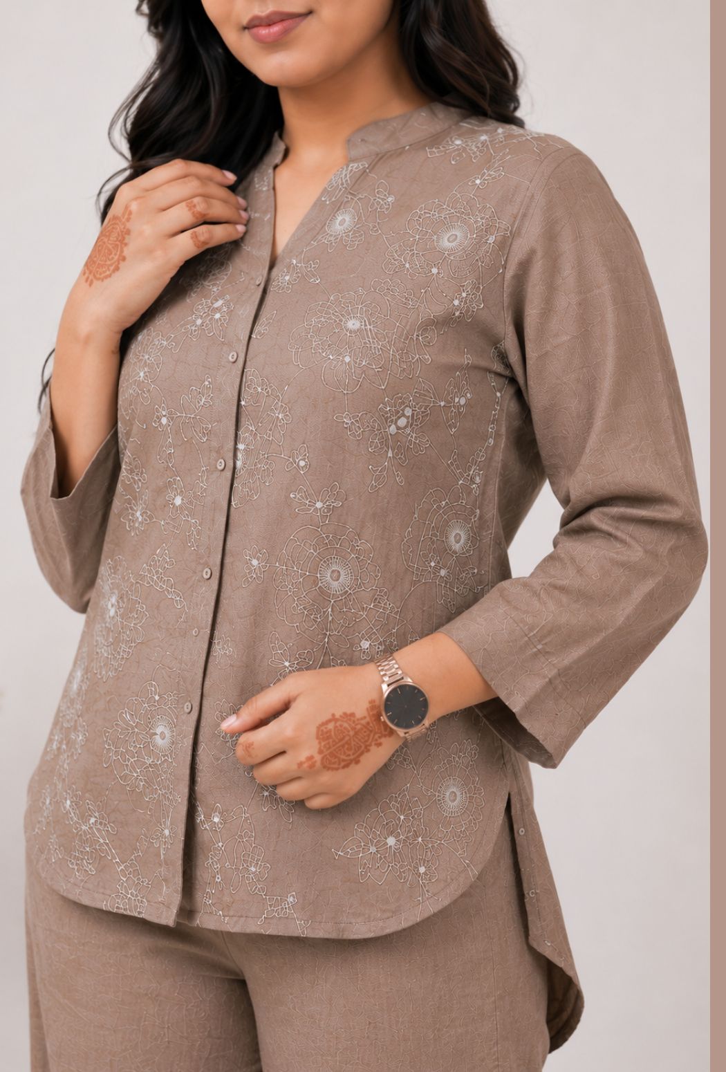 Premium Women's Embroidered Co-Ord Set