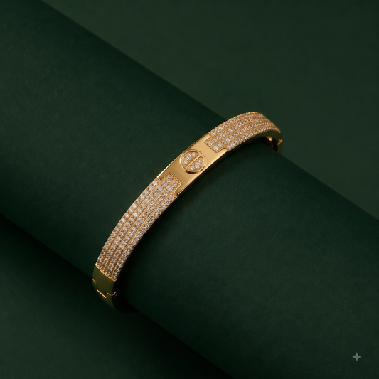 NAXAYA Evaya Gold Plated Bracelet for Women