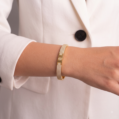 NAXAYA Evaya Gold Plated Bracelet for Women